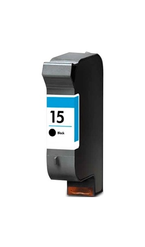 KMP Tintenpatrone Kompatibel Für HP 15 Black (C6615DE) – Schwarz, 42 Ml, Reichweite Ca. 825 Seiten