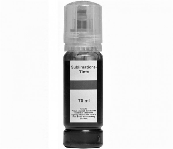 70 ml Dye Sublimationstinte photo-black für Epson Ecotank 114