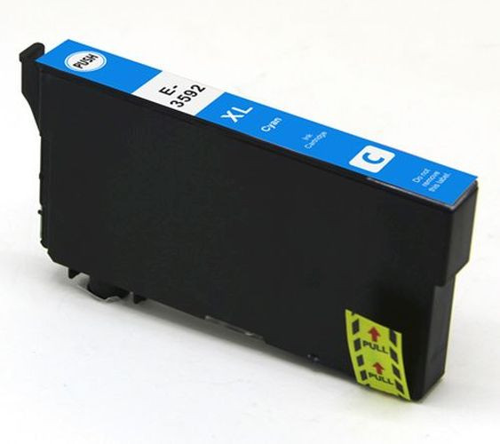 Kompatible XL-Druckerpatrone wie Epson T3592, T35XL Cyan, 35XL