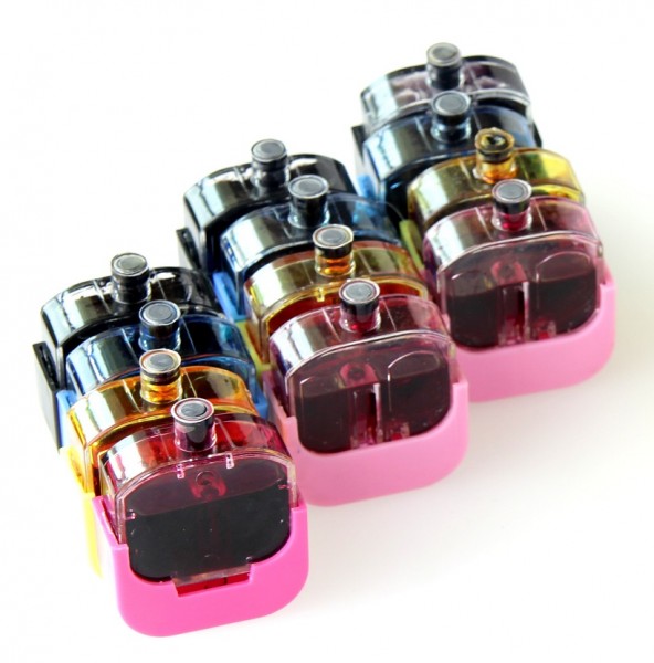 3 x 4 Nachfülltinten-Tanks für Easy Refill Befülladapter Brother LC-121, LC-123, LC-125, LC-127