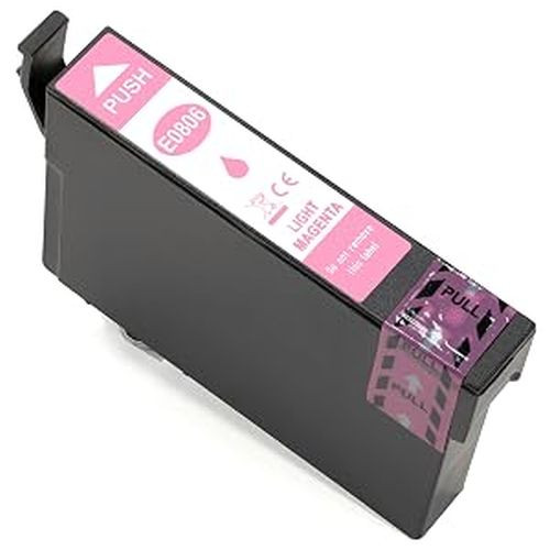 Kompatible Druckerpatrone wie Epson T0806 Light-Magenta