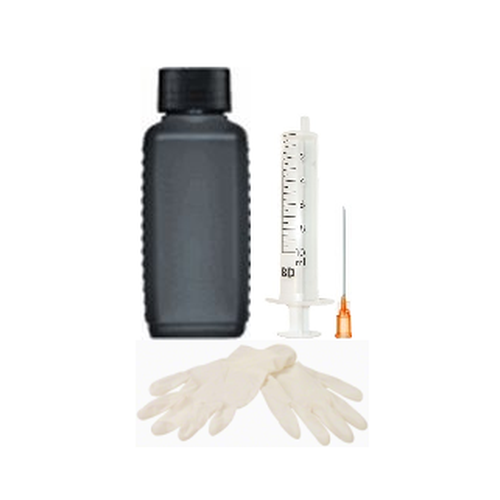 Nachfüllset für Canon PGI-525, PGI-530, PGI-550, PGI-570, PGI-580 Tintenpatronen - 100 ml Black