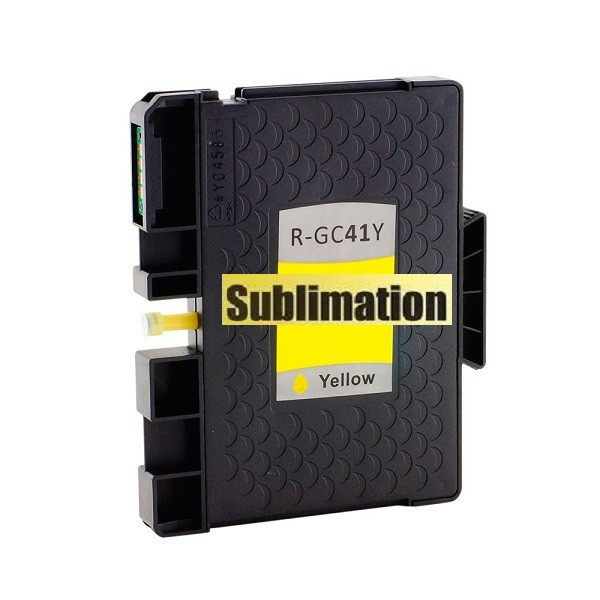 Sublimations-Tintenpatrone Ricoh GC-41 XL yellow, gelb, 405764, 405768