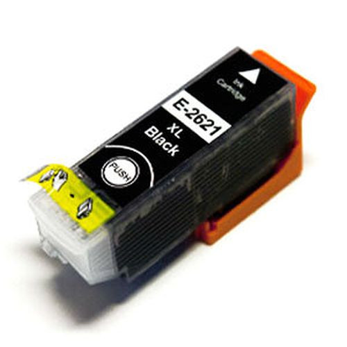 Kompatible XL-Druckerpatrone wie Epson T2621, T26XL schwarz, black, 26XL
