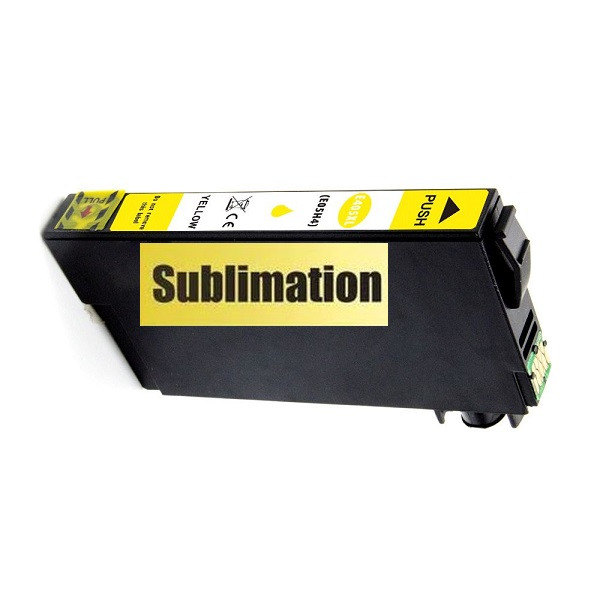 Sublimationstintenpatrone kompatibel mit Epson 405XL yellow, gelb