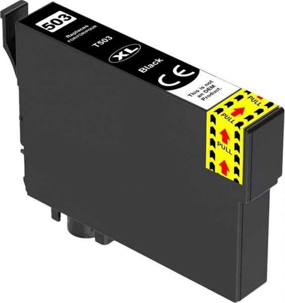 Kompatible Druckerpatrone wie Epson 503, 503XL Schwarz, Black - XXL Füllmenge