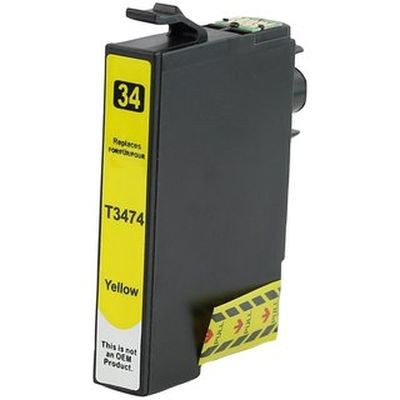 Kompatible Druckerpatrone wie Epson T3474, T34XL Yellow