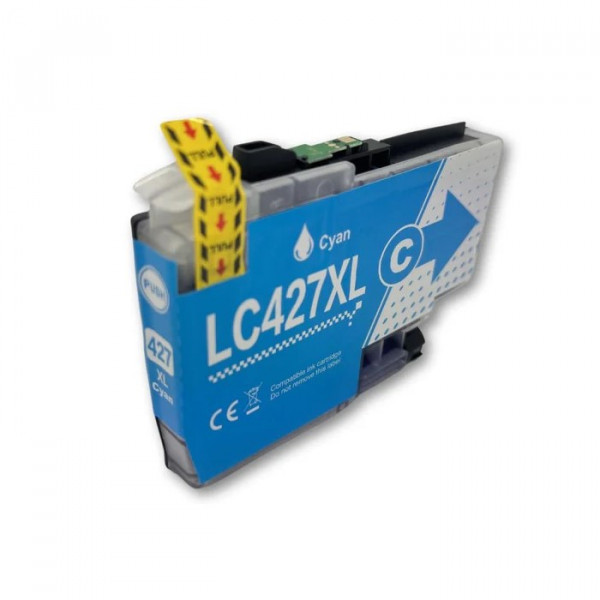 Druckerpatrone kompatibel mit Brother LC-427 XL C Cyan