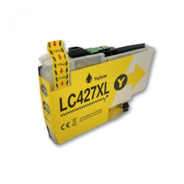 Druckerpatrone kompatibel mit Brother LC-427 XL Y Yellow, Gelb