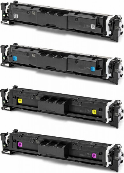 Kompatibles Tonerkartuschen Set W2200X, W2201X, W2202X, W2203X - 220X für HP